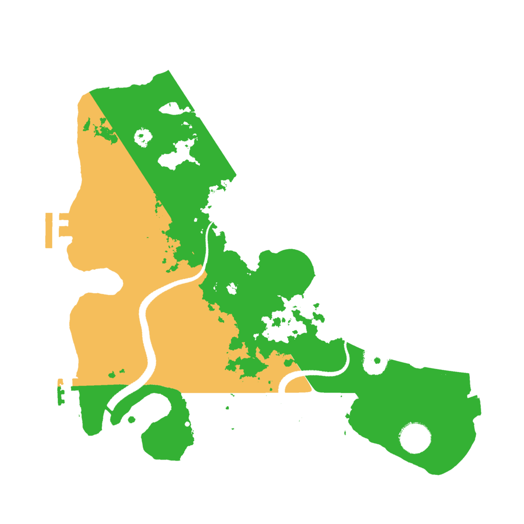 Biome Rust Map: Procedural Map, Size: 3000, Seed: 909999840