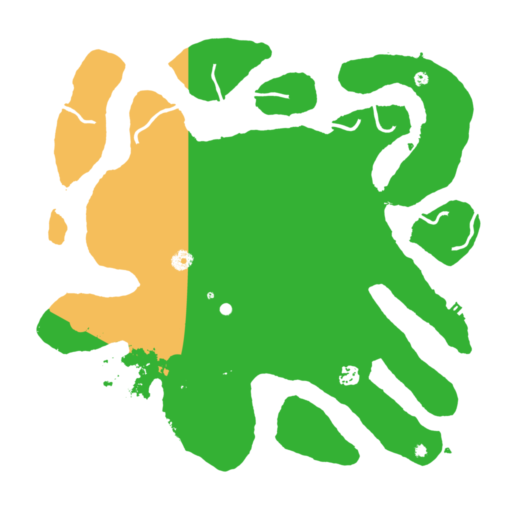 Biome Rust Map: Procedural Map, Size: 3700, Seed: 265377370