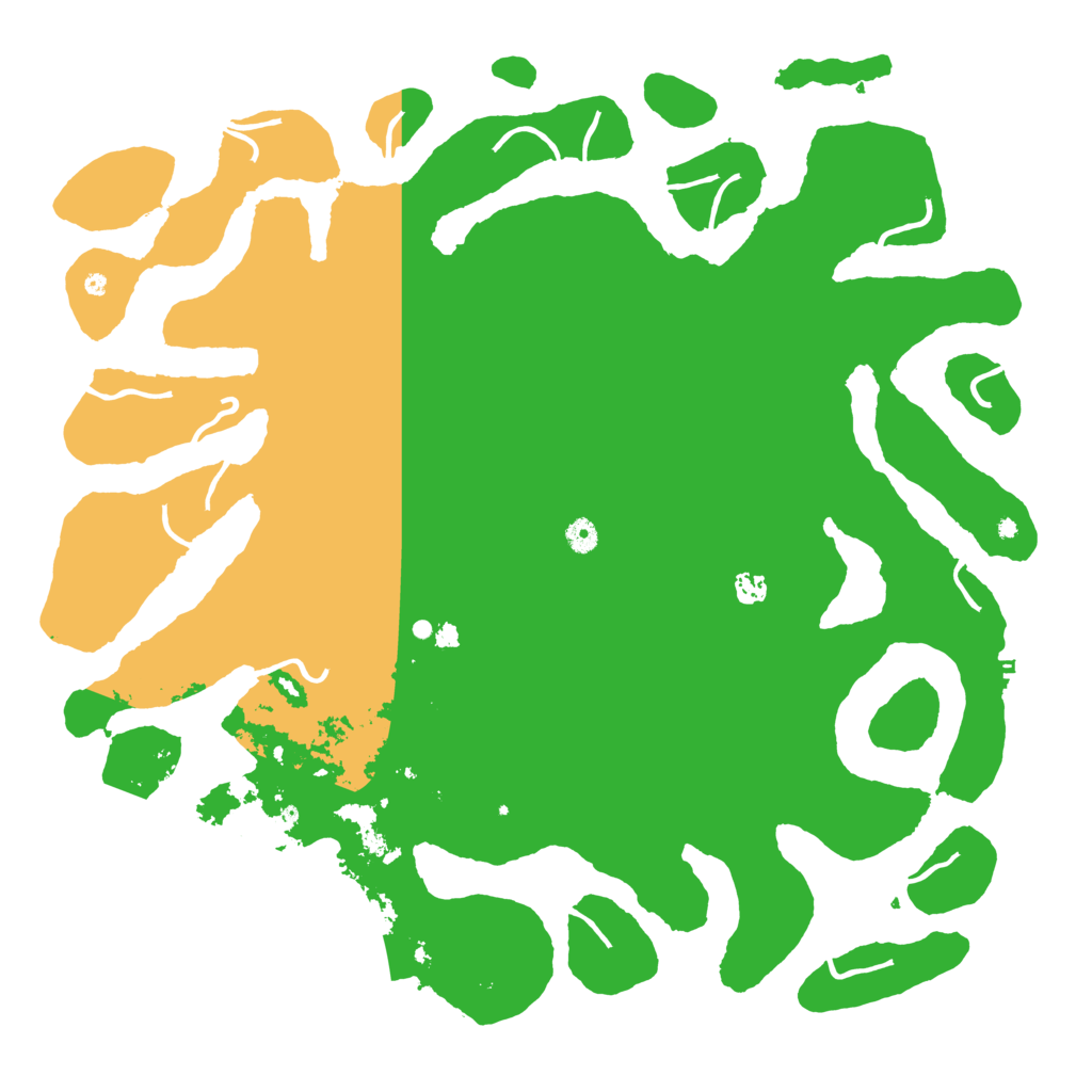 Biome Rust Map: Procedural Map, Size: 5000, Seed: 958368554