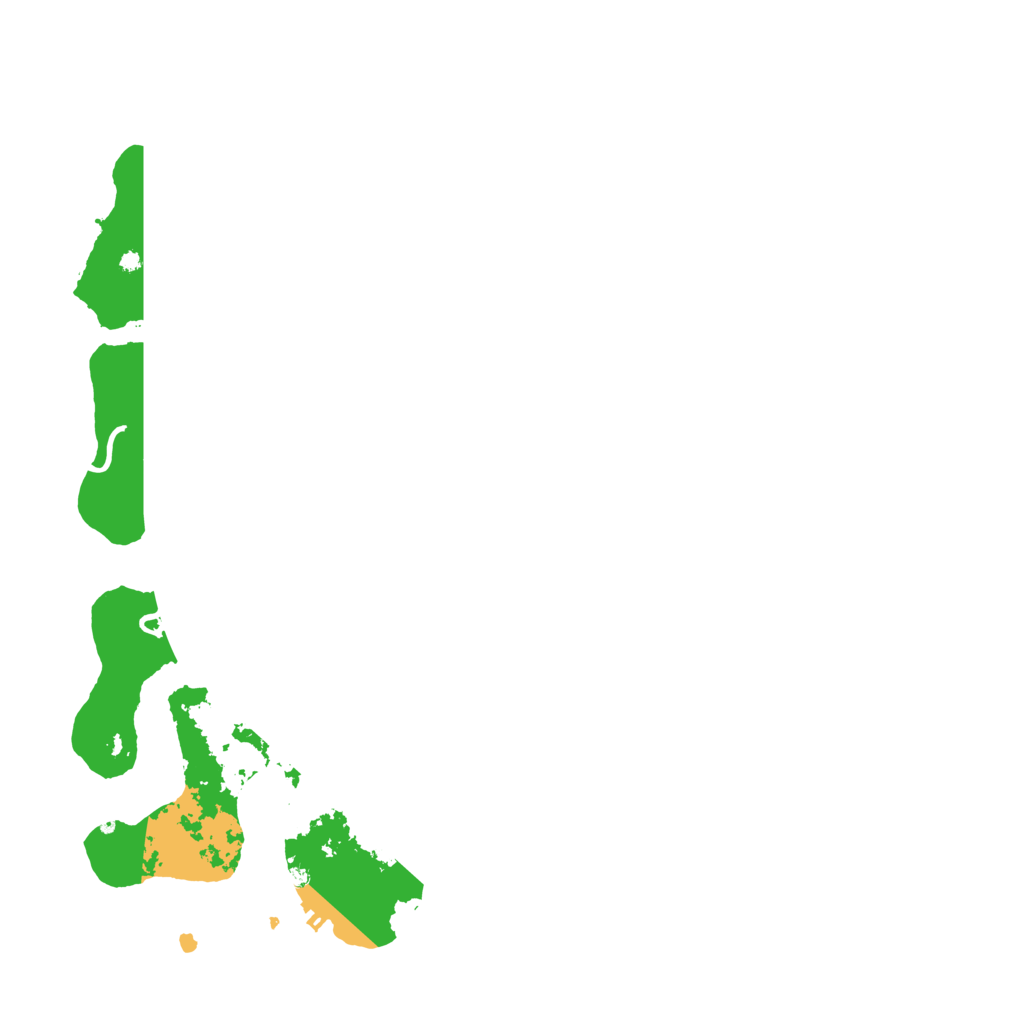 Biome Rust Map: Procedural Map, Size: 4400, Seed: 268464