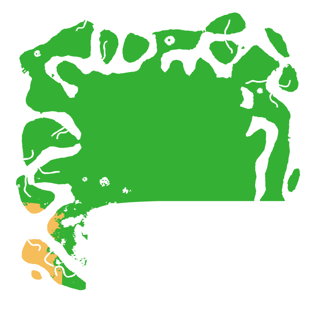 Biome Rust Map: Procedural Map, Size: 5000, Seed: 42356643