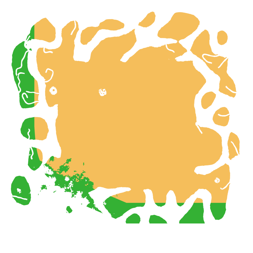 Biome Rust Map: Procedural Map, Size: 5000, Seed: 9265291