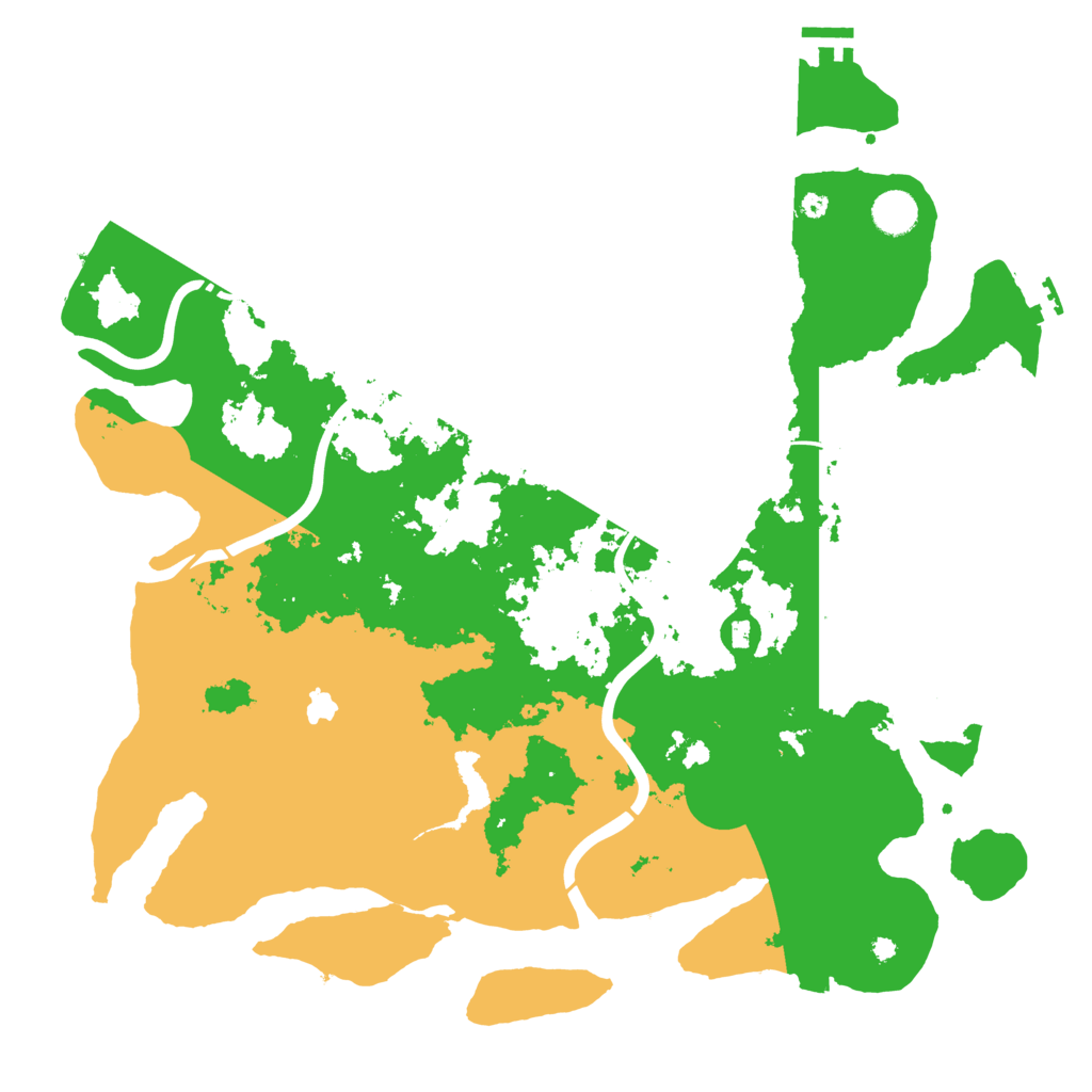 Biome Rust Map: Procedural Map, Size: 4250, Seed: 4258898