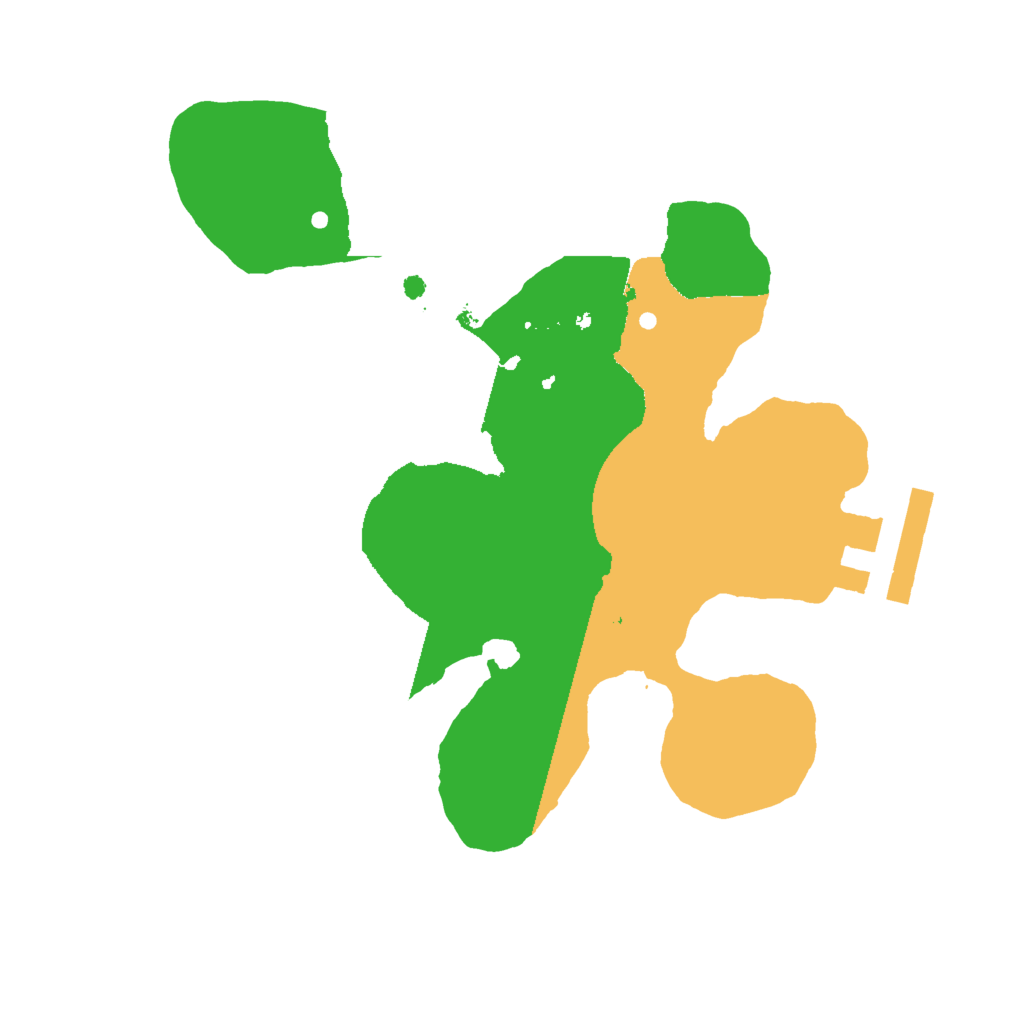 Biome Rust Map: Procedural Map, Size: 1800, Seed: 86534534