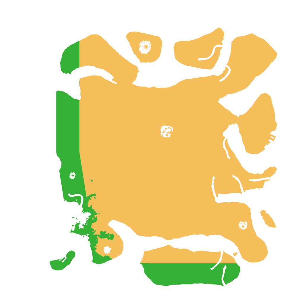 Biome Rust Map: Procedural Map, Size: 3550, Seed: 574732