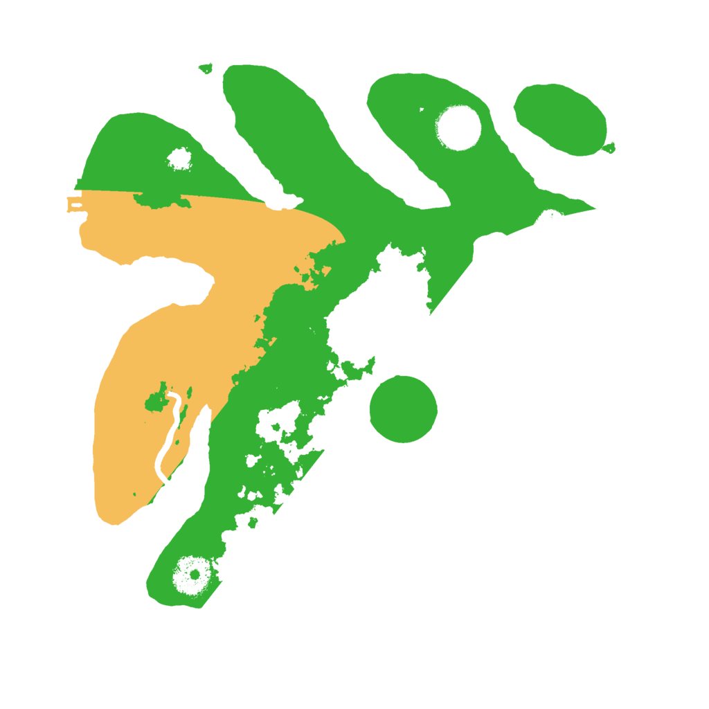 Biome Rust Map: Procedural Map, Size: 2800, Seed: 20264