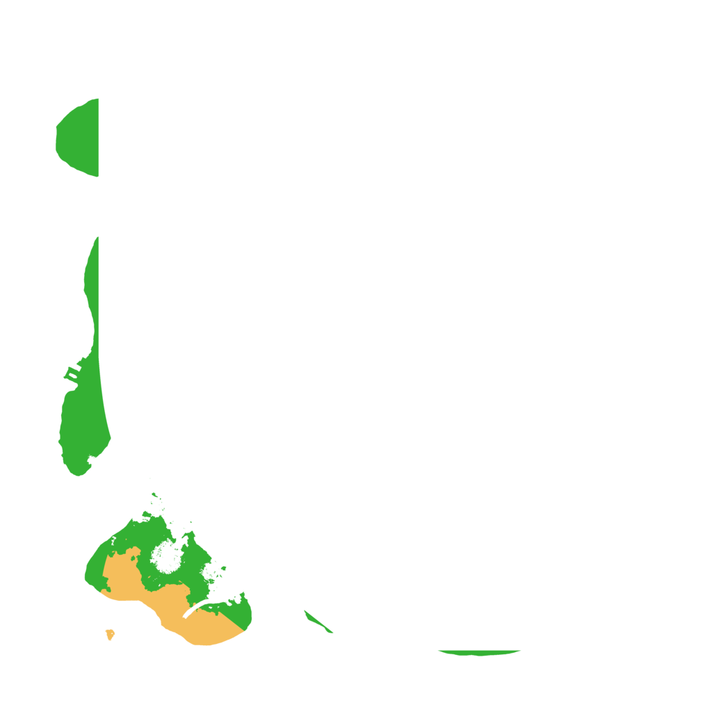 Biome Rust Map: Procedural Map, Size: 3500, Seed: 7723