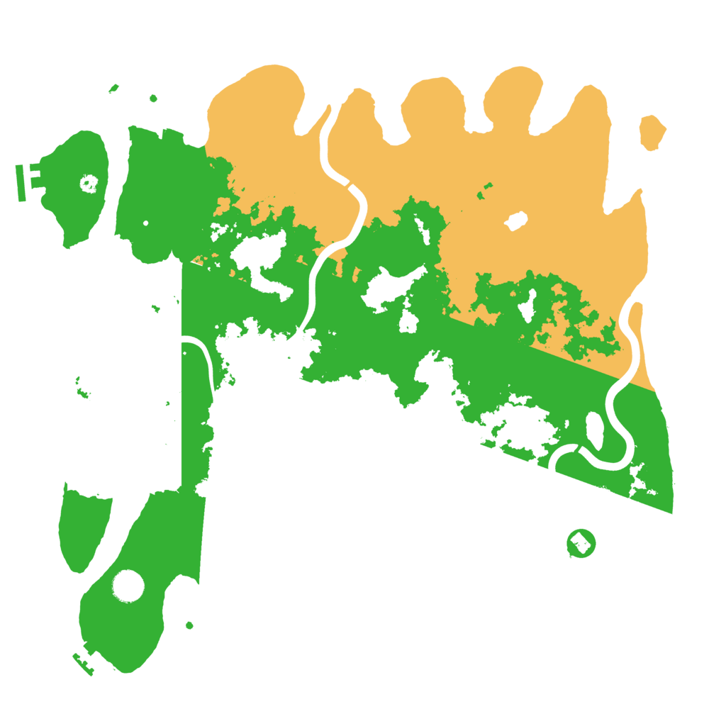Biome Rust Map: Procedural Map, Size: 4000, Seed: 32871954