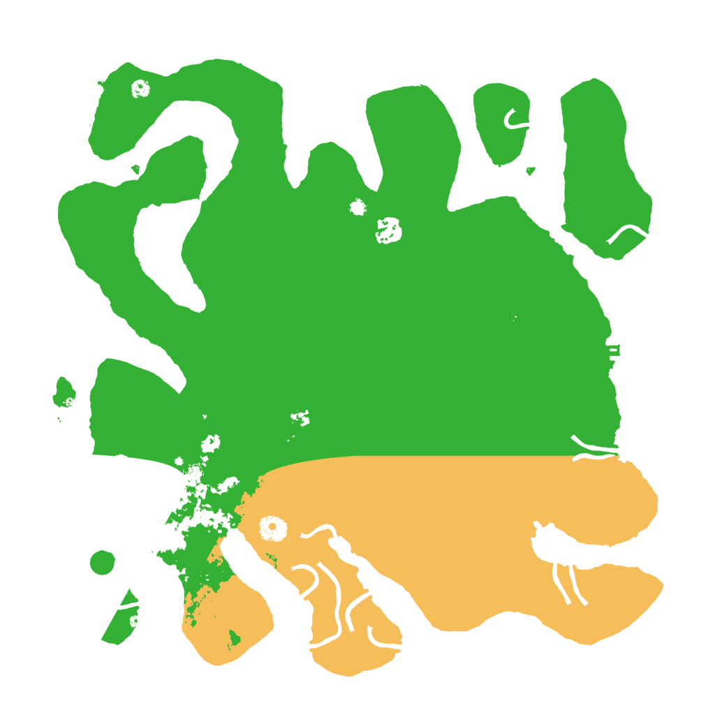 Biome Rust Map: Procedural Map, Size: 3950, Seed: 1443308463