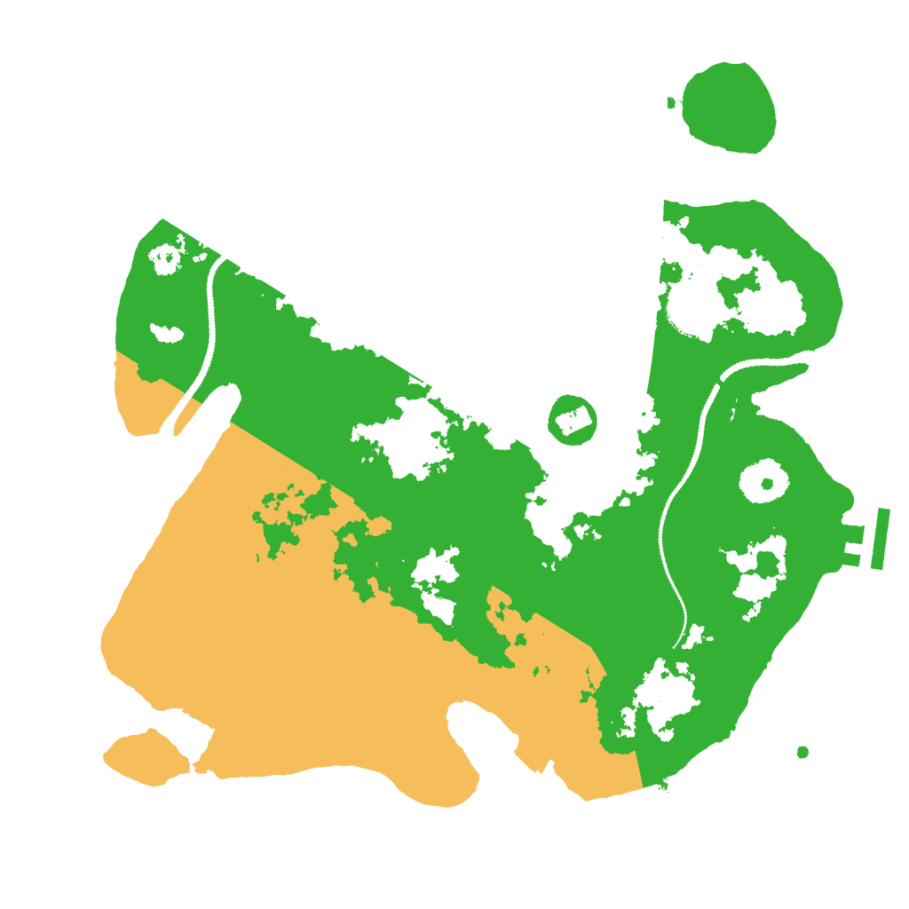 Biome Rust Map: Procedural Map, Size: 3000, Seed: 139688595