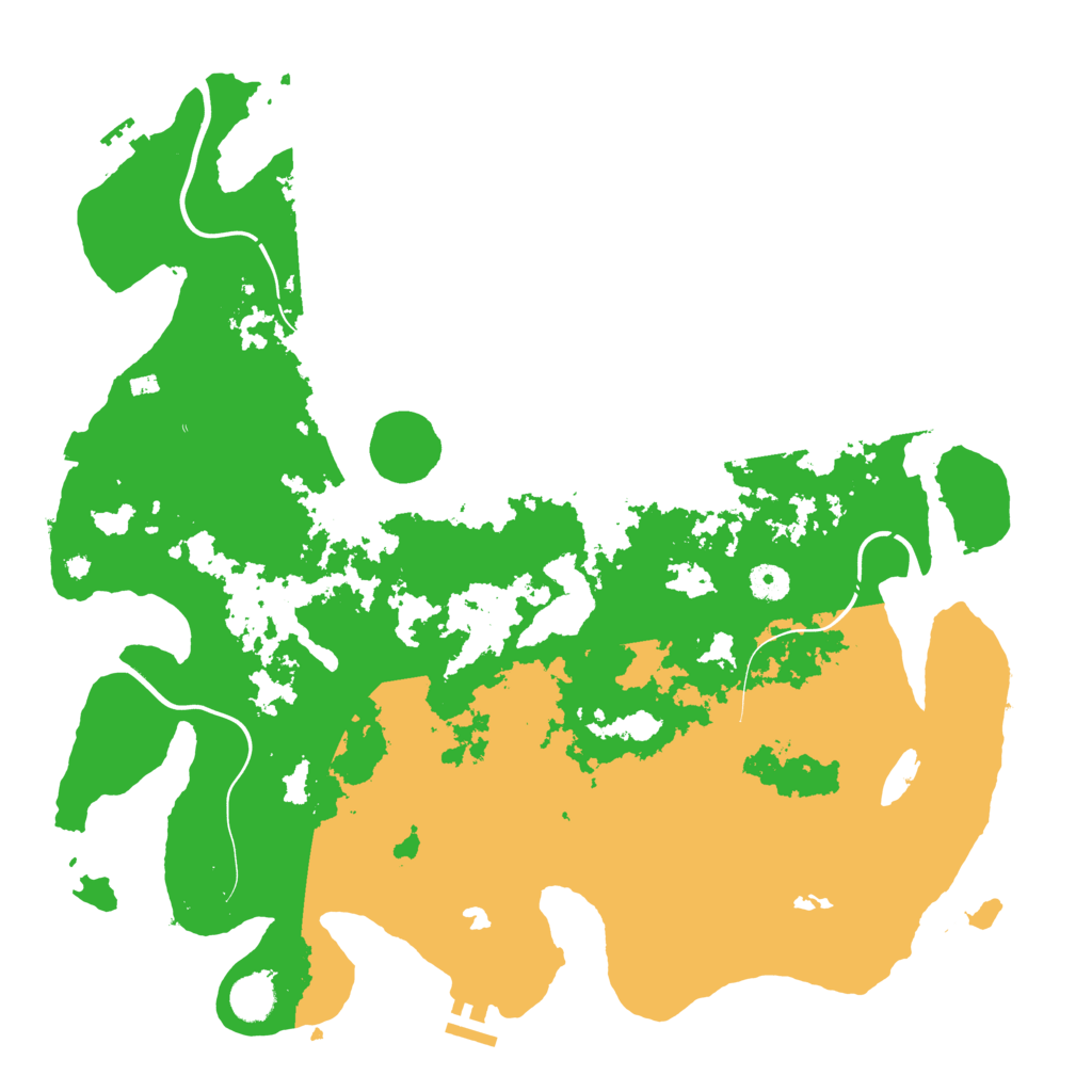 Biome Rust Map: Procedural Map, Size: 4250, Seed: 893556791