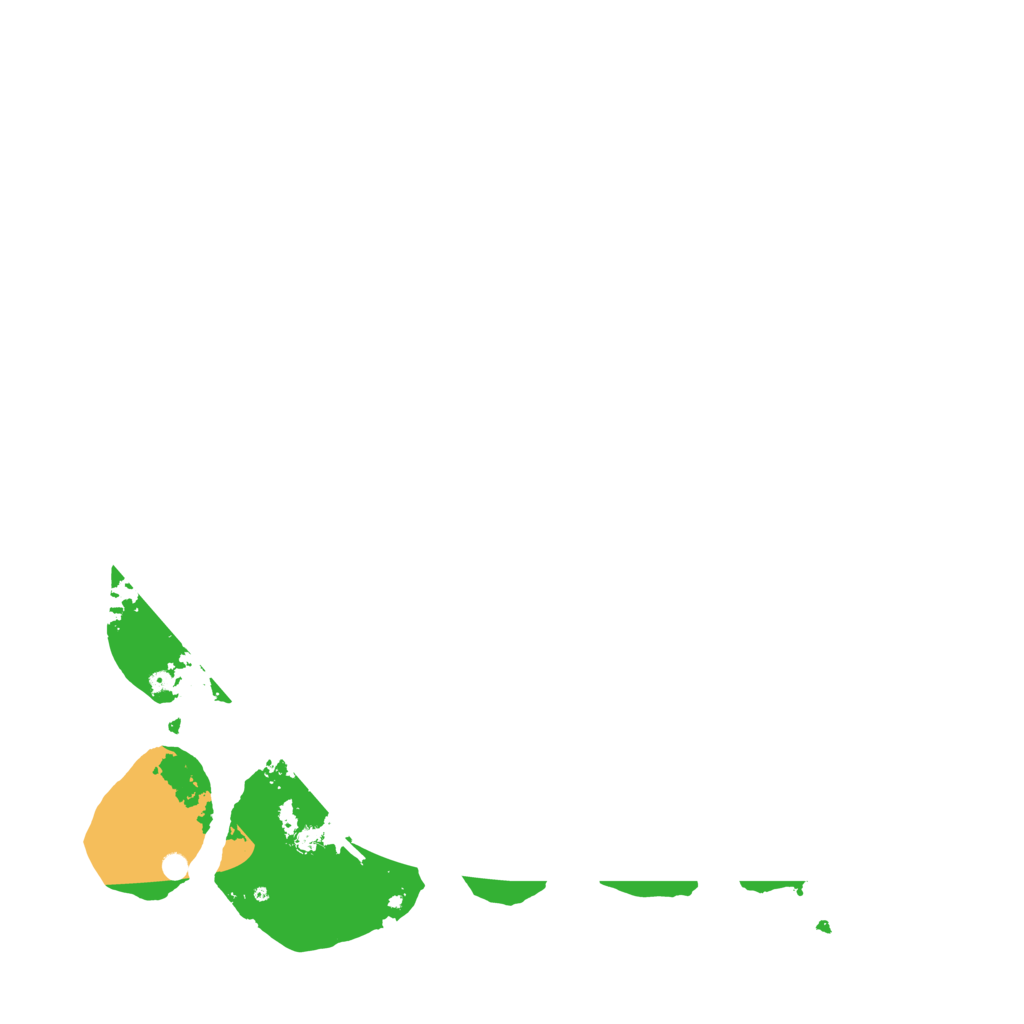 Biome Rust Map: Procedural Map, Size: 3500, Seed: 62880463