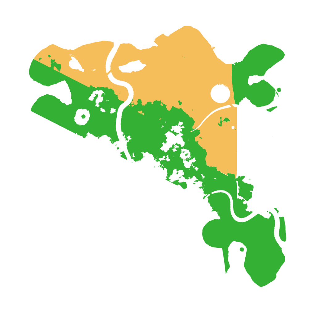 Biome Rust Map: Procedural Map, Size: 3000, Seed: 851435