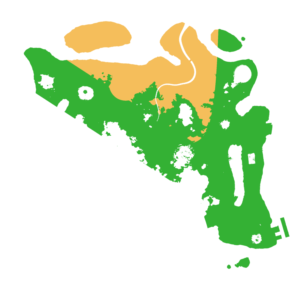 Biome Rust Map: Procedural Map, Size: 3000, Seed: 783571