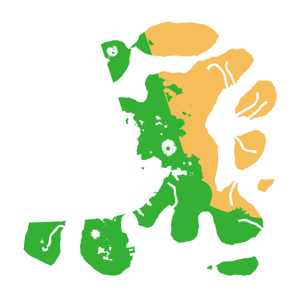 Biome Rust Map: Procedural Map, Size: 3000, Seed: 994255