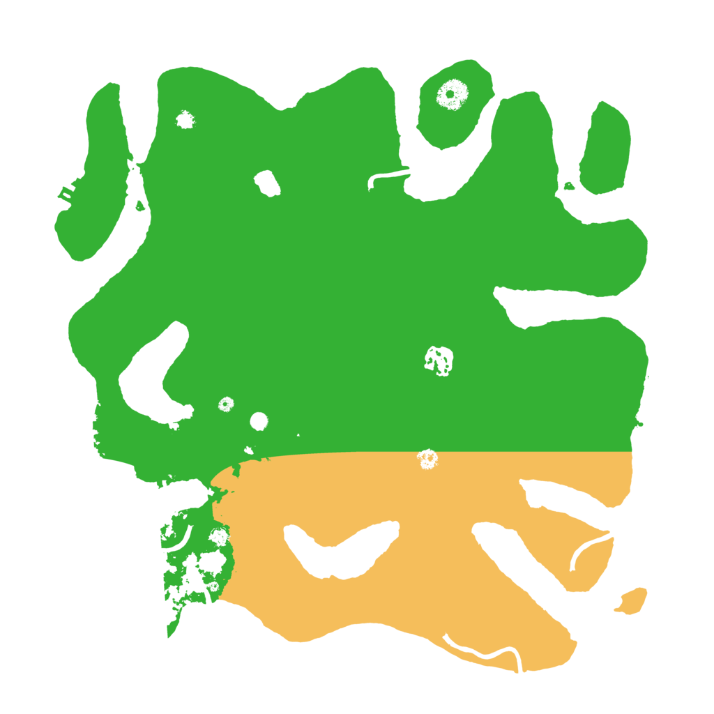Biome Rust Map: Procedural Map, Size: 3550, Seed: 561572