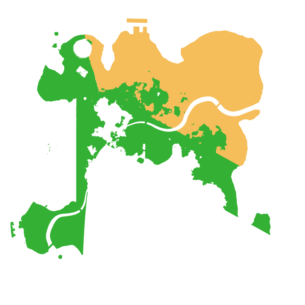 Biome Rust Map: Procedural Map, Size: 3000, Seed: 178521