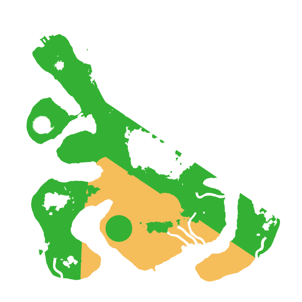 Biome Rust Map: Procedural Map, Size: 3000, Seed: 130652