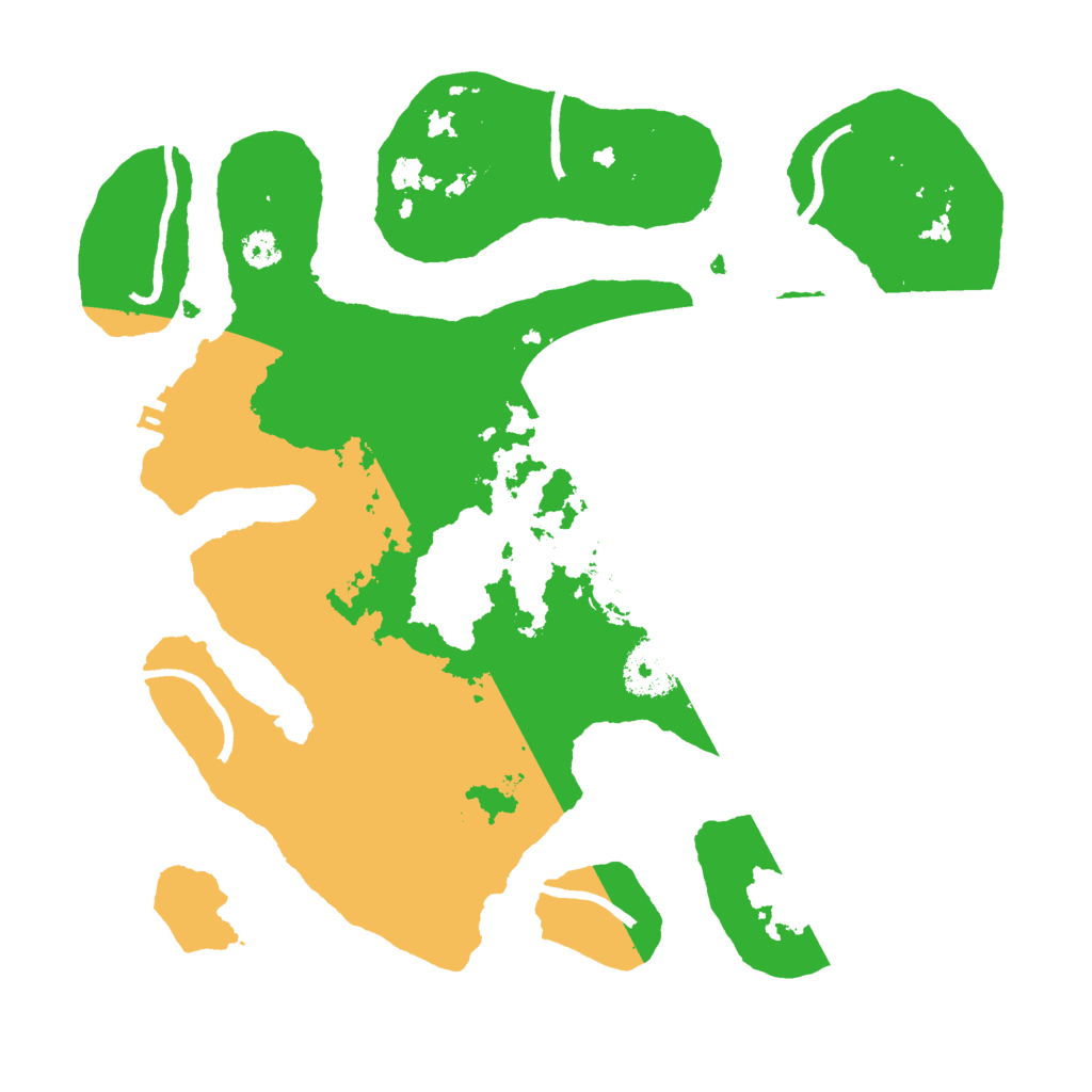 Biome Rust Map: Procedural Map, Size: 3000, Seed: 662177