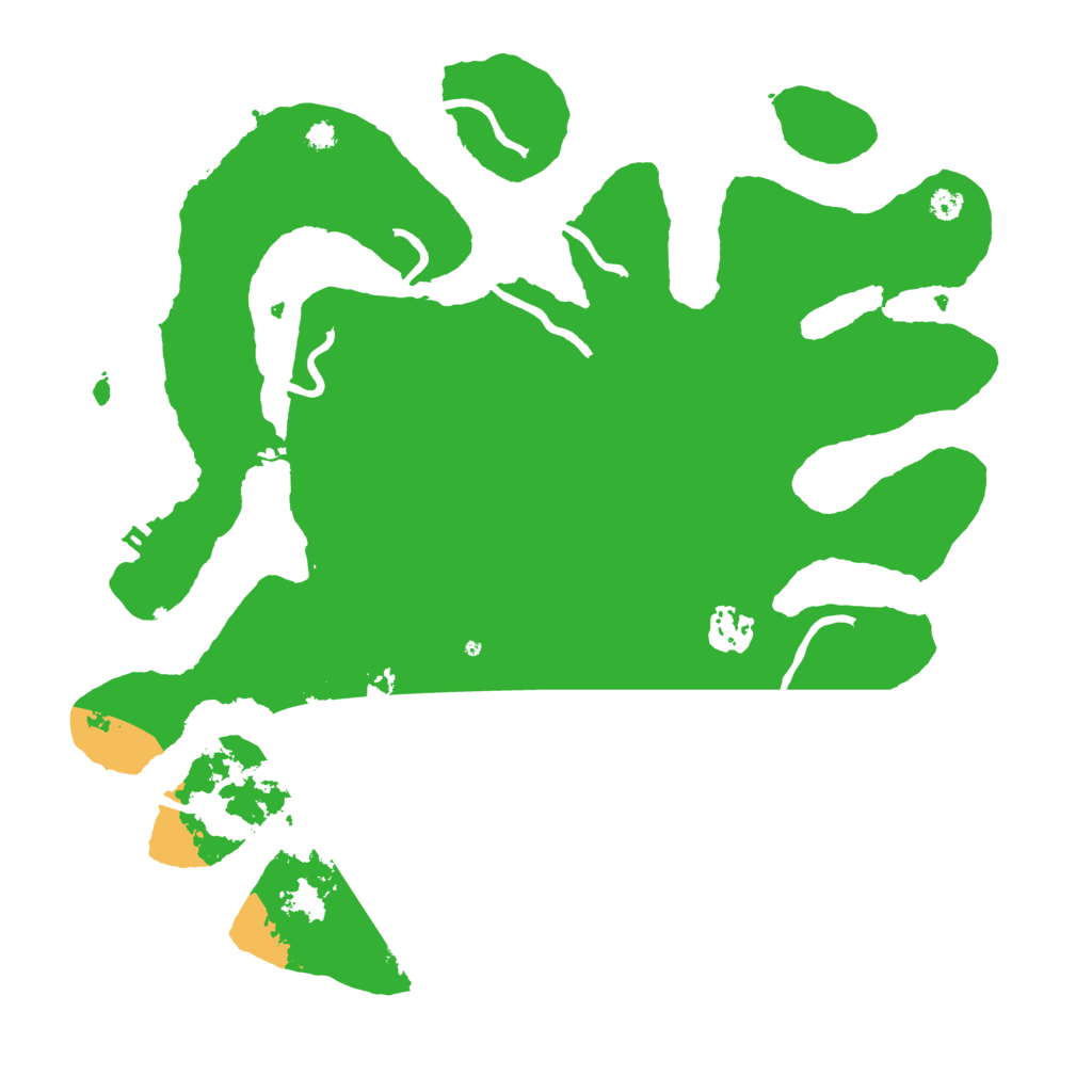 Biome Rust Map: Procedural Map, Size: 3500, Seed: 1271893449