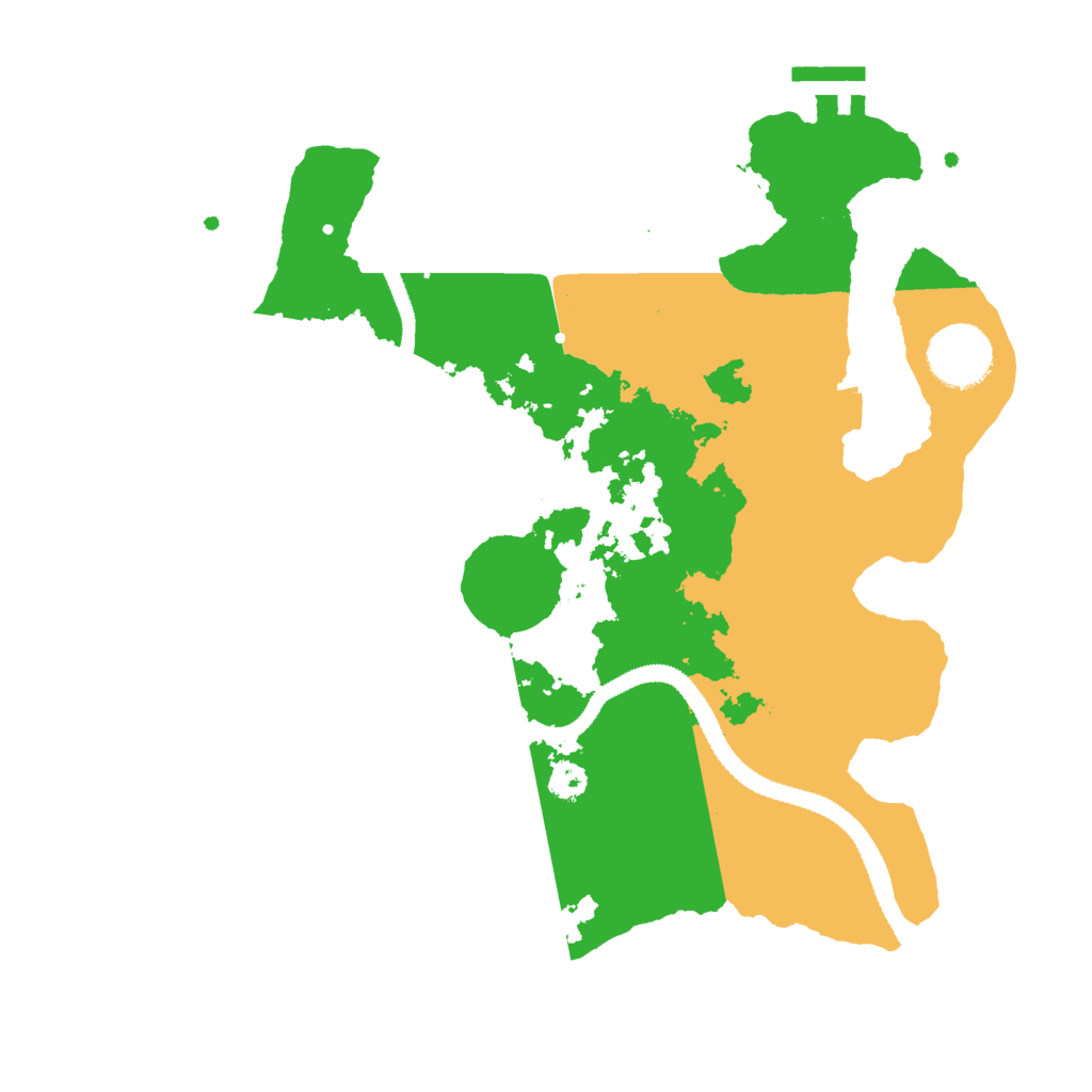 Biome Rust Map: Procedural Map, Size: 3000, Seed: 714823