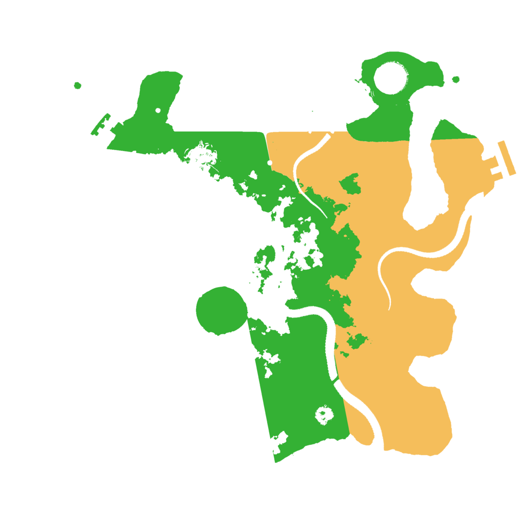 Biome Rust Map: Procedural Map, Size: 3000, Seed: 714823
