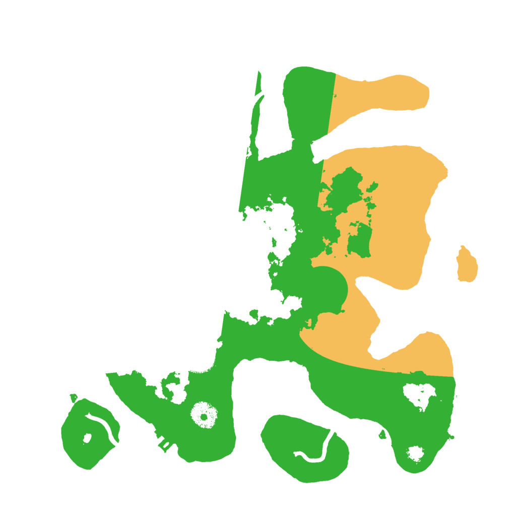 Biome Rust Map: Procedural Map, Size: 3000, Seed: 473588