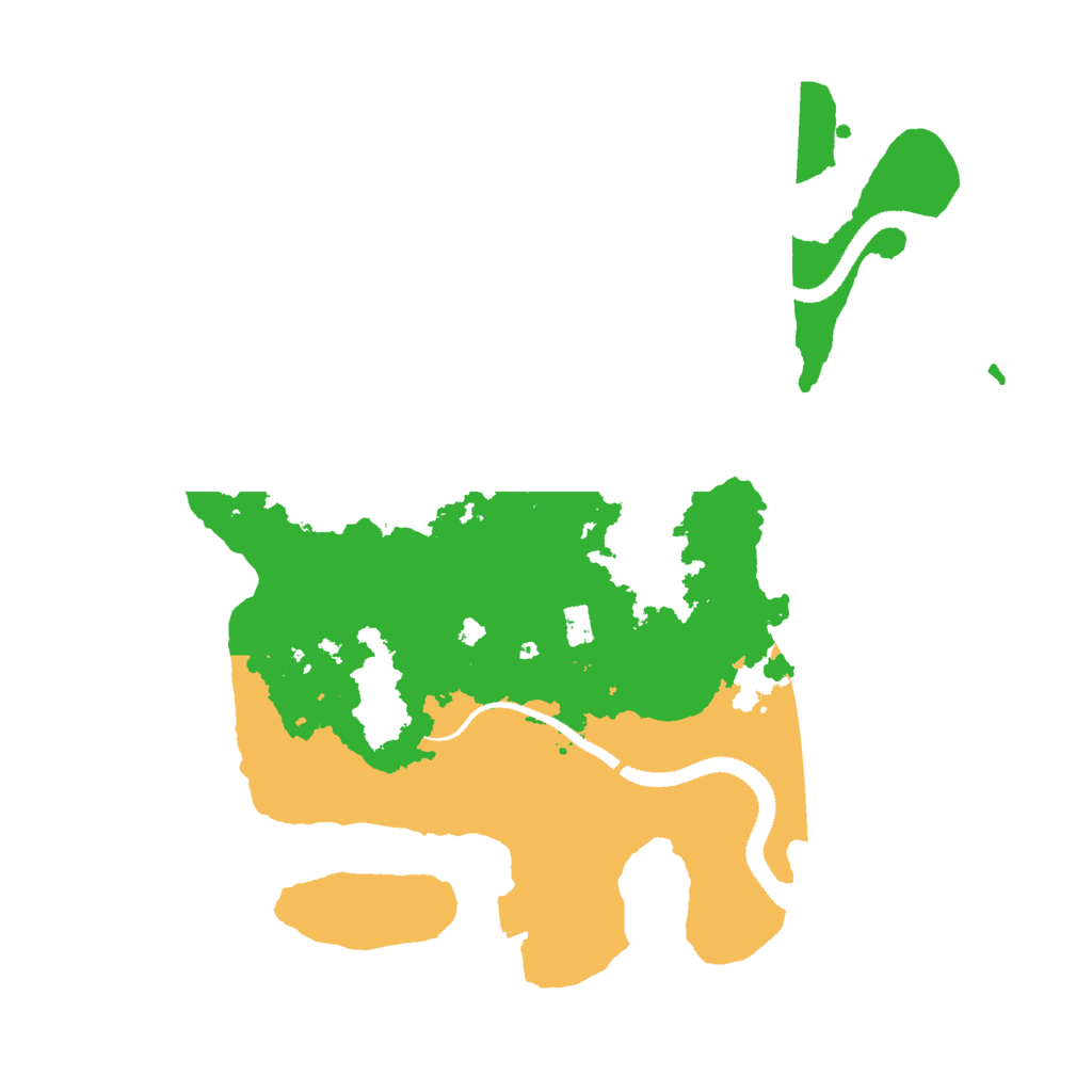 Biome Rust Map: Procedural Map, Size: 3000, Seed: 156200