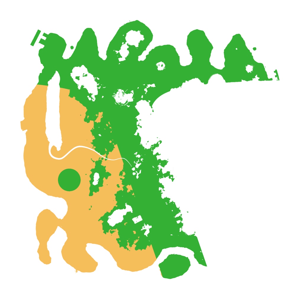 Biome Rust Map: Procedural Map, Size: 3550, Seed: 846758