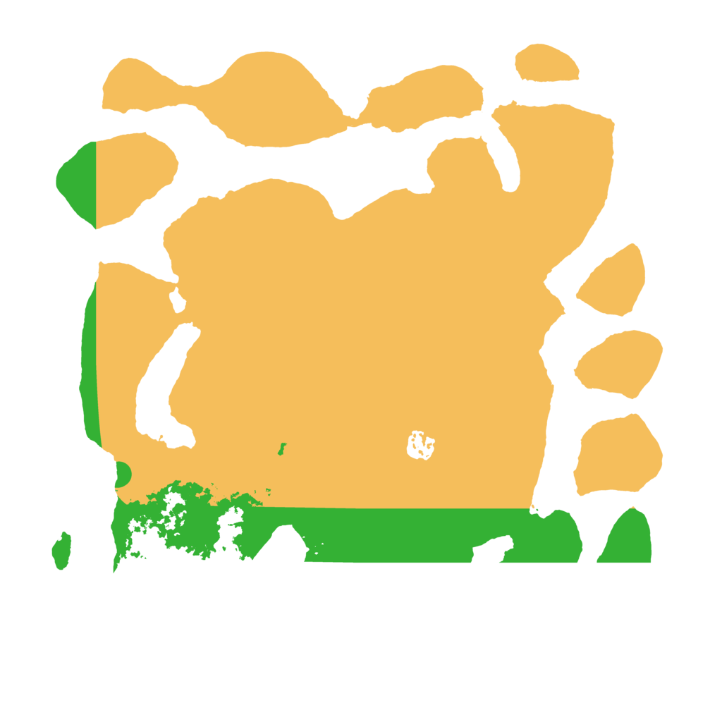 Biome Rust Map: Barren, Size: 3750, Seed: 34056565