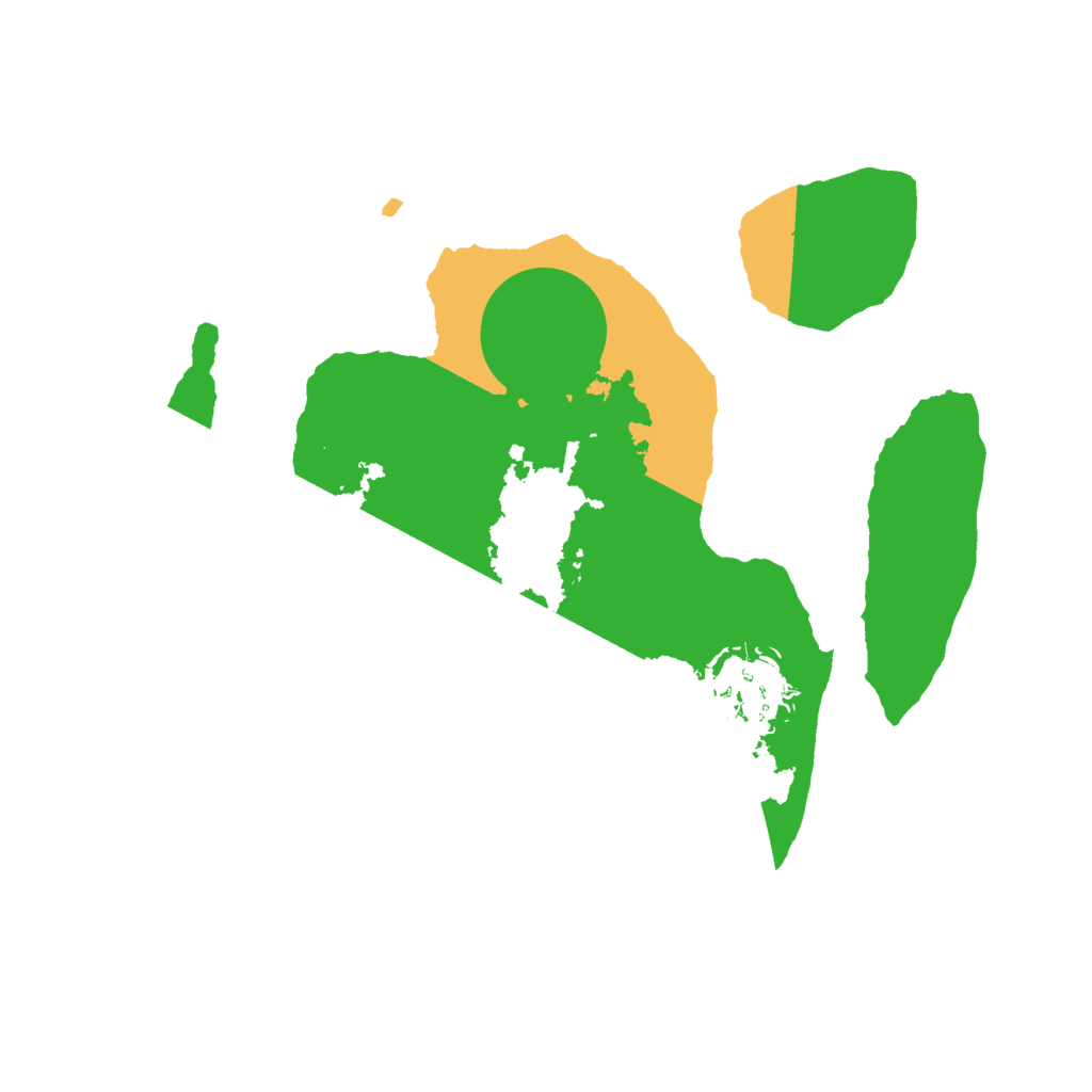 Biome Rust Map: Barren, Size: 2300, Seed: 1129767560