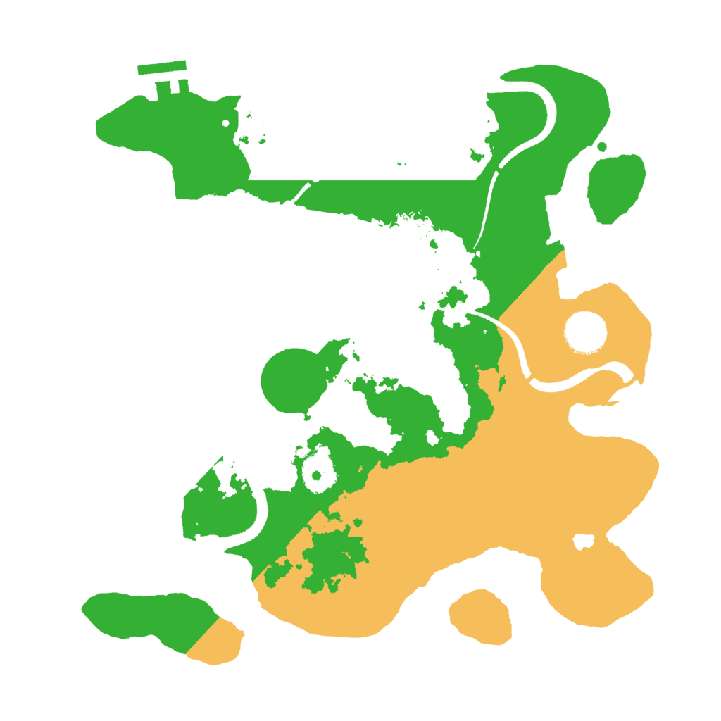 Biome Rust Map: Procedural Map, Size: 3000, Seed: 115134673