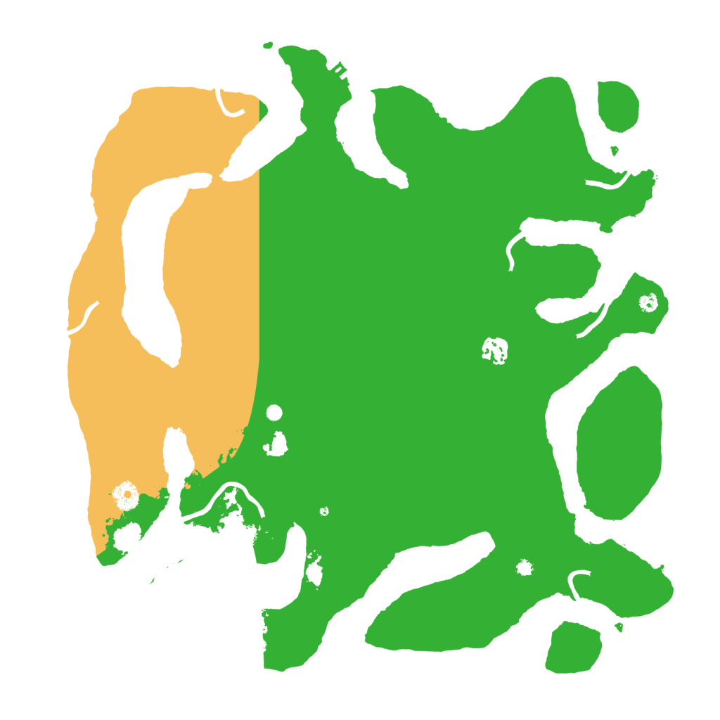 Biome Rust Map: Procedural Map, Size: 3950, Seed: 1398670084