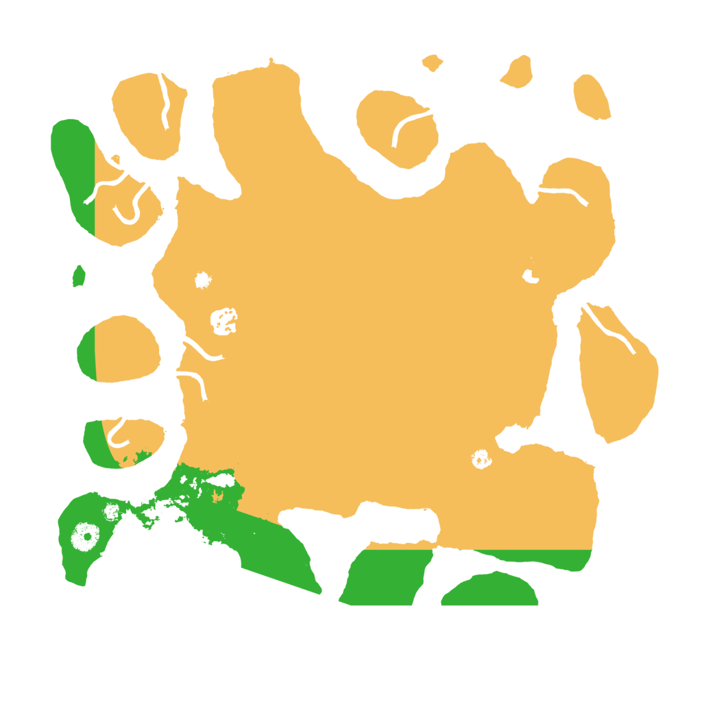 Biome Rust Map: Procedural Map, Size: 3750, Seed: 1643