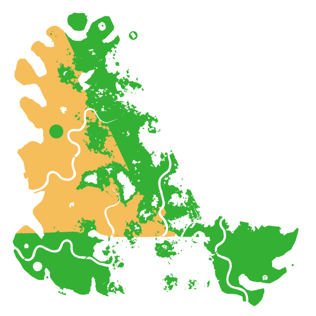Biome Rust Map: Procedural Map, Size: 6000, Seed: 11012019