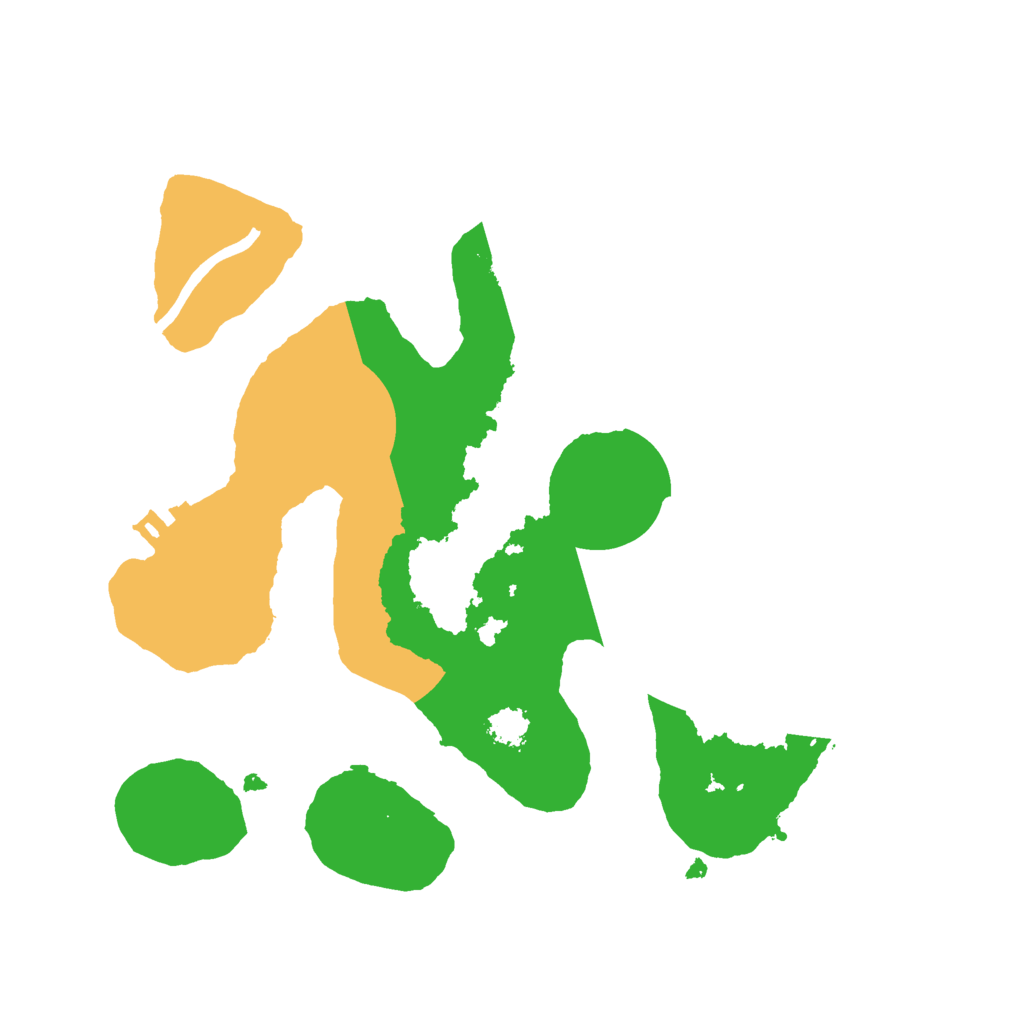 Biome Rust Map: Procedural Map, Size: 2370, Seed: 1889504139