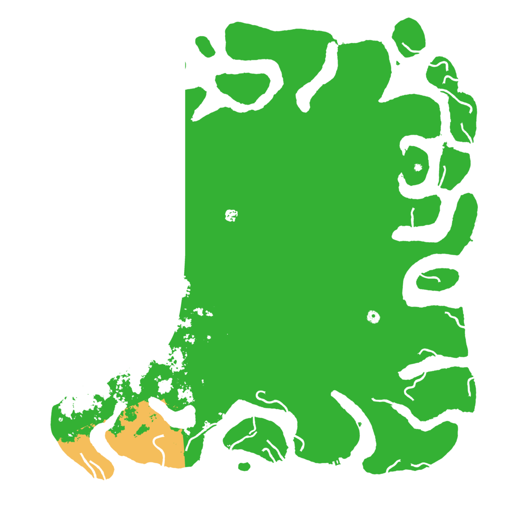 Biome Rust Map: Procedural Map, Size: 6000, Seed: 12306