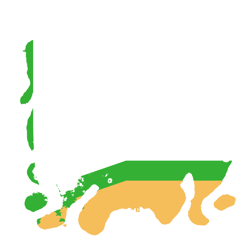 Biome Rust Map: Procedural Map, Size: 3850, Seed: 252316800