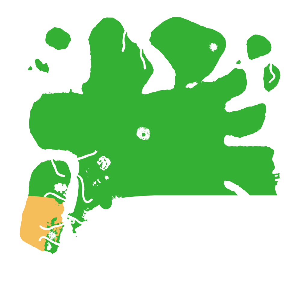 Biome Rust Map: Procedural Map, Size: 3500, Seed: 32424370