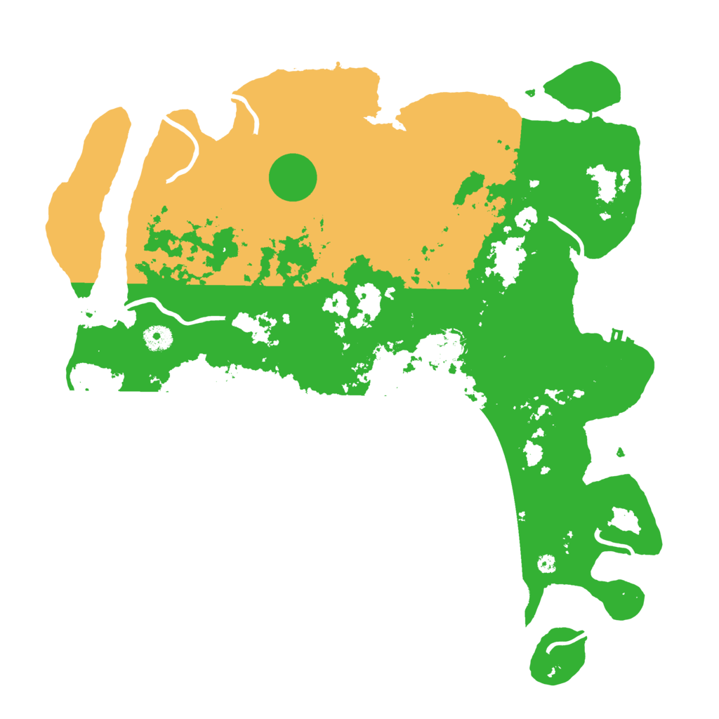 Biome Rust Map: Procedural Map, Size: 3950, Seed: 1493843142