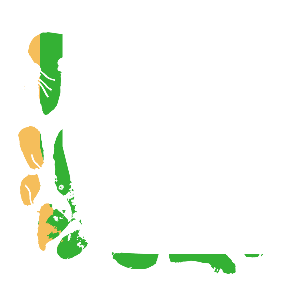 Biome Rust Map: Procedural Map, Size: 4200, Seed: 740696