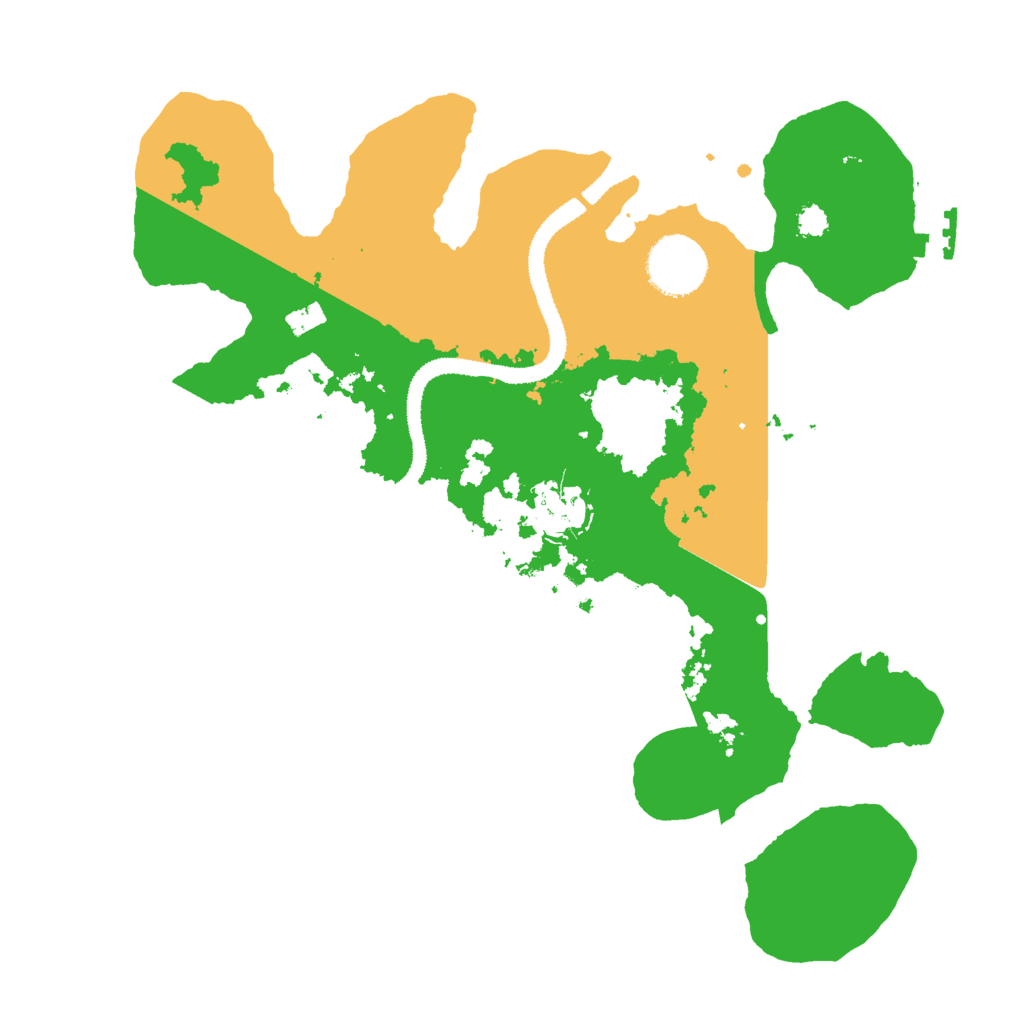 Biome Rust Map: Procedural Map, Size: 3000, Seed: 798268094