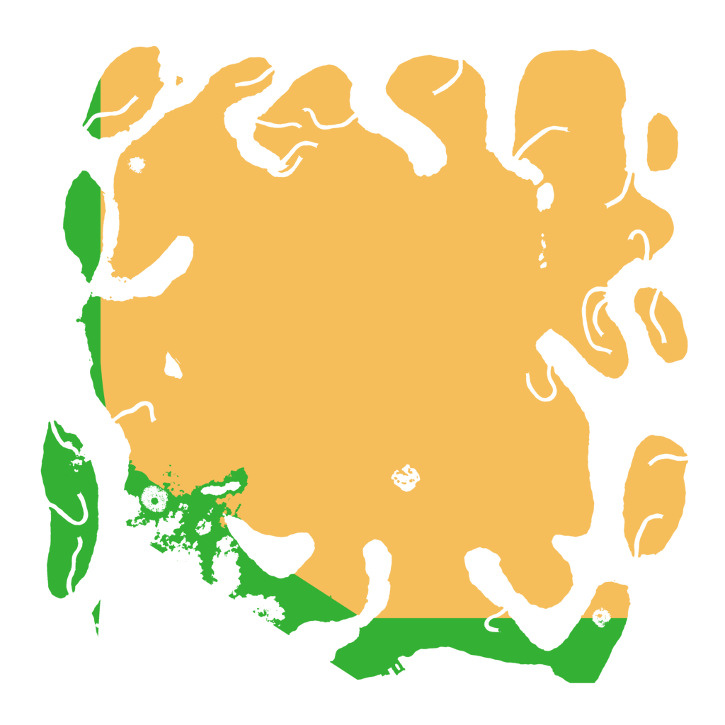 Biome Rust Map: Procedural Map, Size: 4200, Seed: 823739408