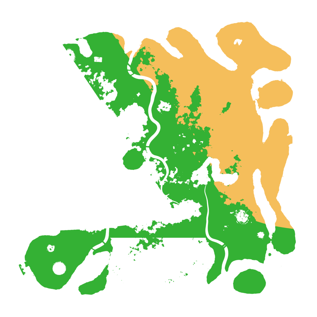 Biome Rust Map: Procedural Map, Size: 4250, Seed: 30357929