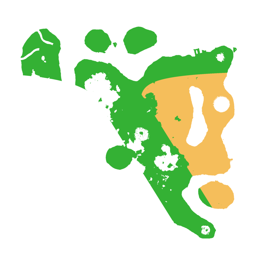 Biome Rust Map: Procedural Map, Size: 3000, Seed: 61224