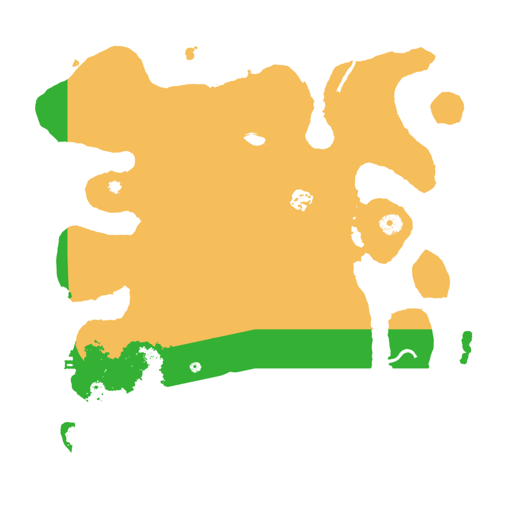 Biome Rust Map: Procedural Map, Size: 3550, Seed: 55640