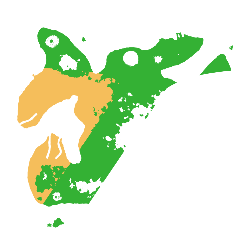 Biome Rust Map: Procedural Map, Size: 3000, Seed: 1702607849
