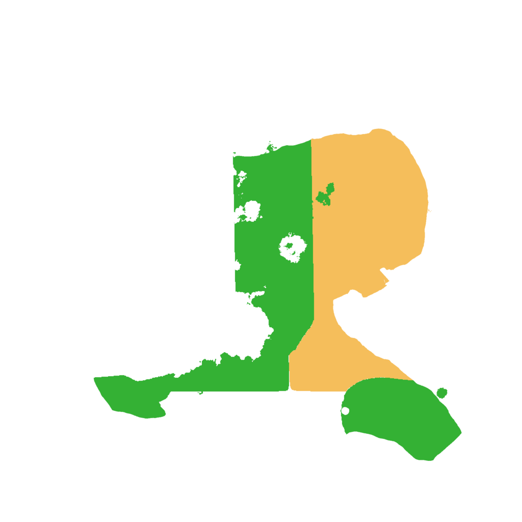 Biome Rust Map: Procedural Map, Size: 2000, Seed: 50504