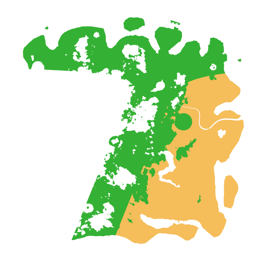 Biome Rust Map: Procedural Map, Size: 4000, Seed: 39130952