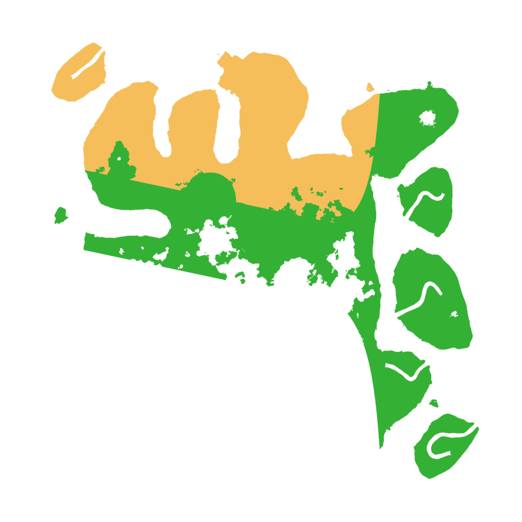 Biome Rust Map: Procedural Map, Size: 3000, Seed: 1977464427